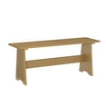 thumbnail image 1 of Linson Pine Wood Large Backless Bench, 1 of 18