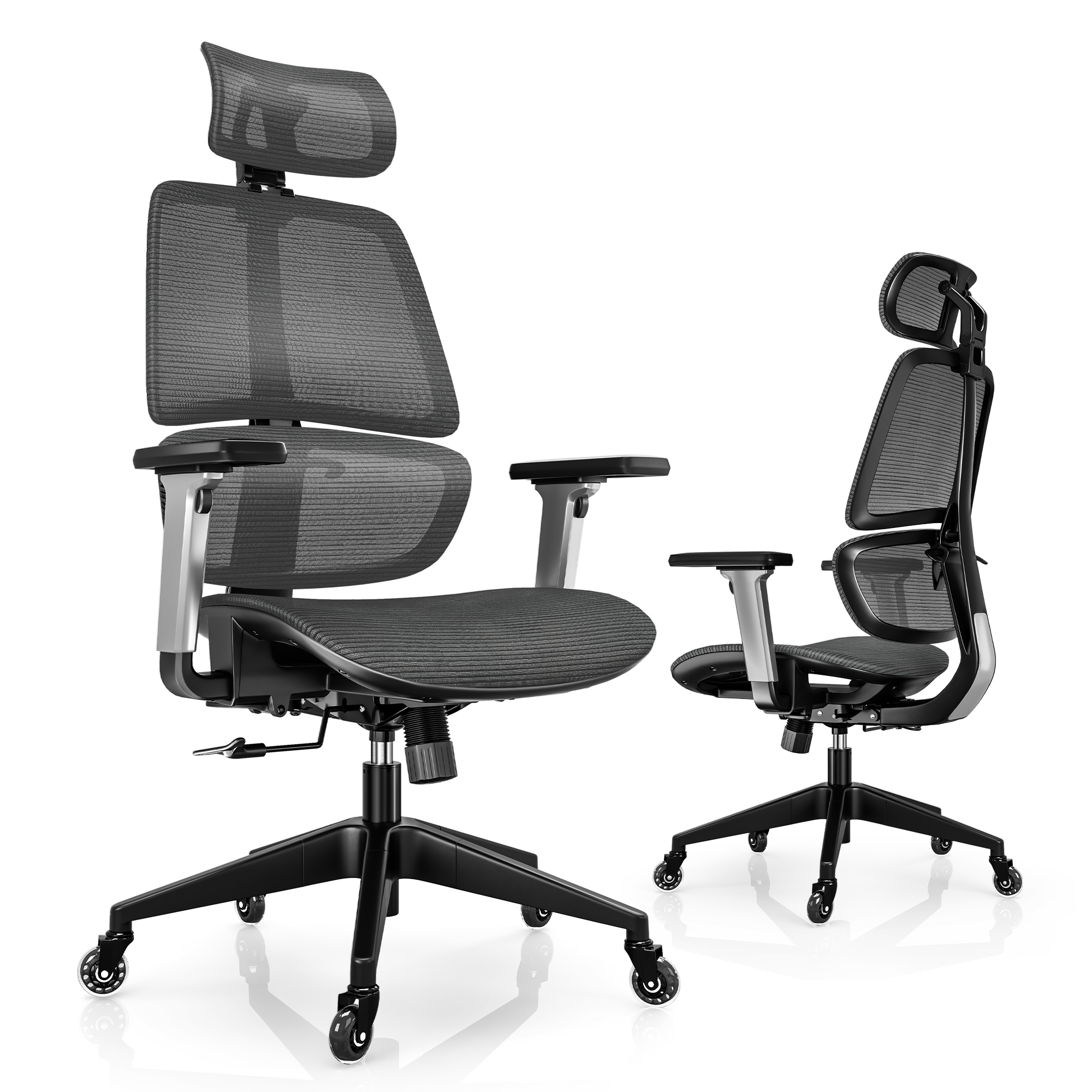 Linsy Home HighBack Ergonomic Office Chair, Swivel Computer Desk Chair
