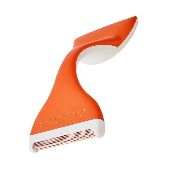 Lint Remover, Battery-Free Fabric Shaver, Double-Headed Garment Fuzz Cleaner, Reusable Adjustable Depiller, Portable Tool for Sweater, Clothes and Upholstery Hair Removal,Yellow