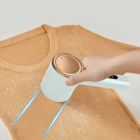 Lint Remover Fabric Shaver Clothes Furniture Sofa Blanket Depiller 3 Speed 6 Leaf Blades Rechargeable Large Capacity