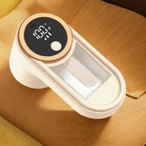Lint Remover ,Fabric Shaver for Clothes, LED Digital Display,Electric Lint Shaver Rechargeable,Quick and Easy Remove Lint Balls,Fuzz of Clothes Couch Furniture Blanket(Beige)
