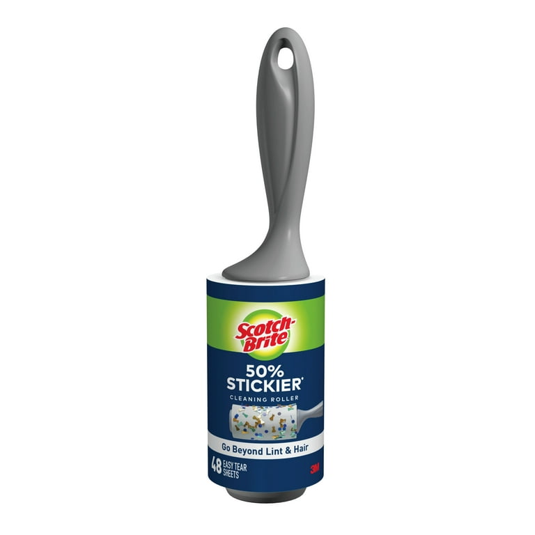 Lint Roller, Extra Sticky, Heavy-Duty Handlle, 48 Sheets/Roll Lint Roller, Extra Sticky, Heavy-Duty Handlle, 48 Sheets/Roll