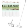 Lint Rollers for Carpet Cleaning with 5 Sticky Mop - Professional Grade ...