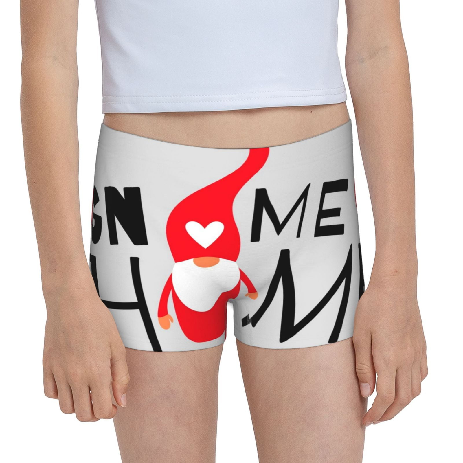 Easygdp Gnome Home With A Cute Gnome Girls Hipster Cotton Underwear
