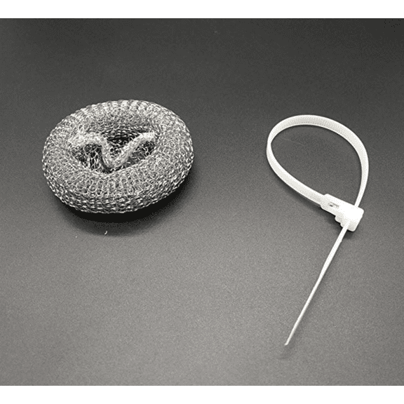 Lint Traps Washing Machine Lint Trap Snare Laundry Mesh Washer Hose Filter with (4) 2 Packs by TreasureGates