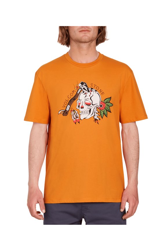 Lintell 1 Short Sleeve T-Shirt [Saffron]
