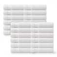thumbnail image 1 of Linteum Textile 100% Cotton Premium Hand Towels 16x27 Inches [Pack of 24] White, 1 of 7