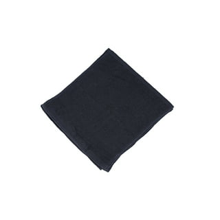 Black Washcloth with Cosemtic Logo