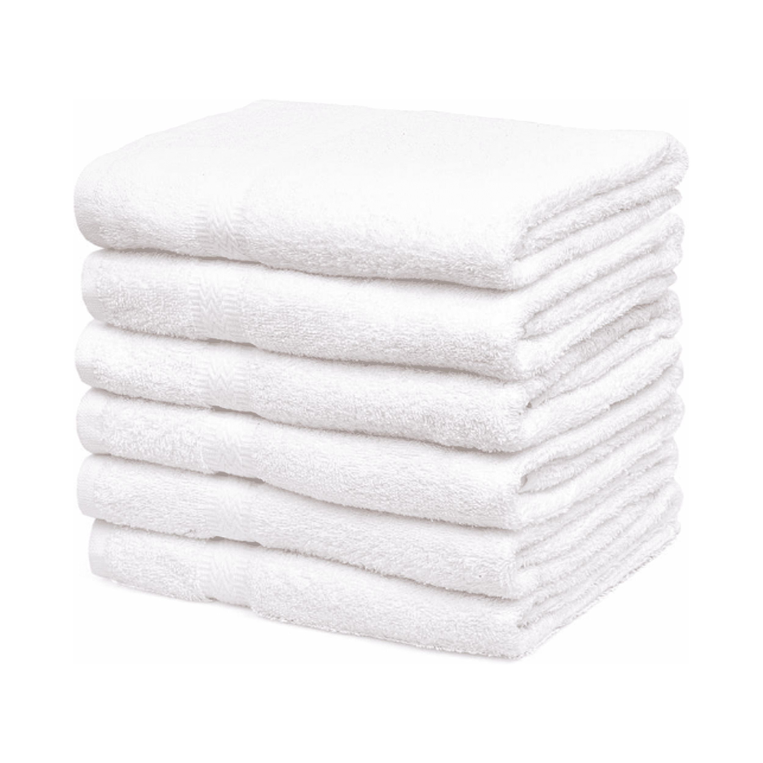 Martex Brentwood 7132240 Bath Towel, White, 27x50, PK12