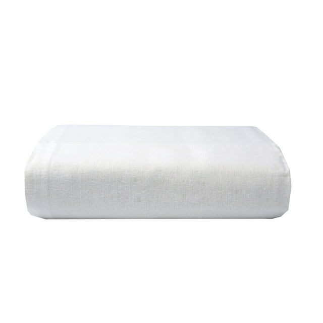 Linteum Textile Cotton Blended Hospital Patient Bath Blanket, Bed Bath