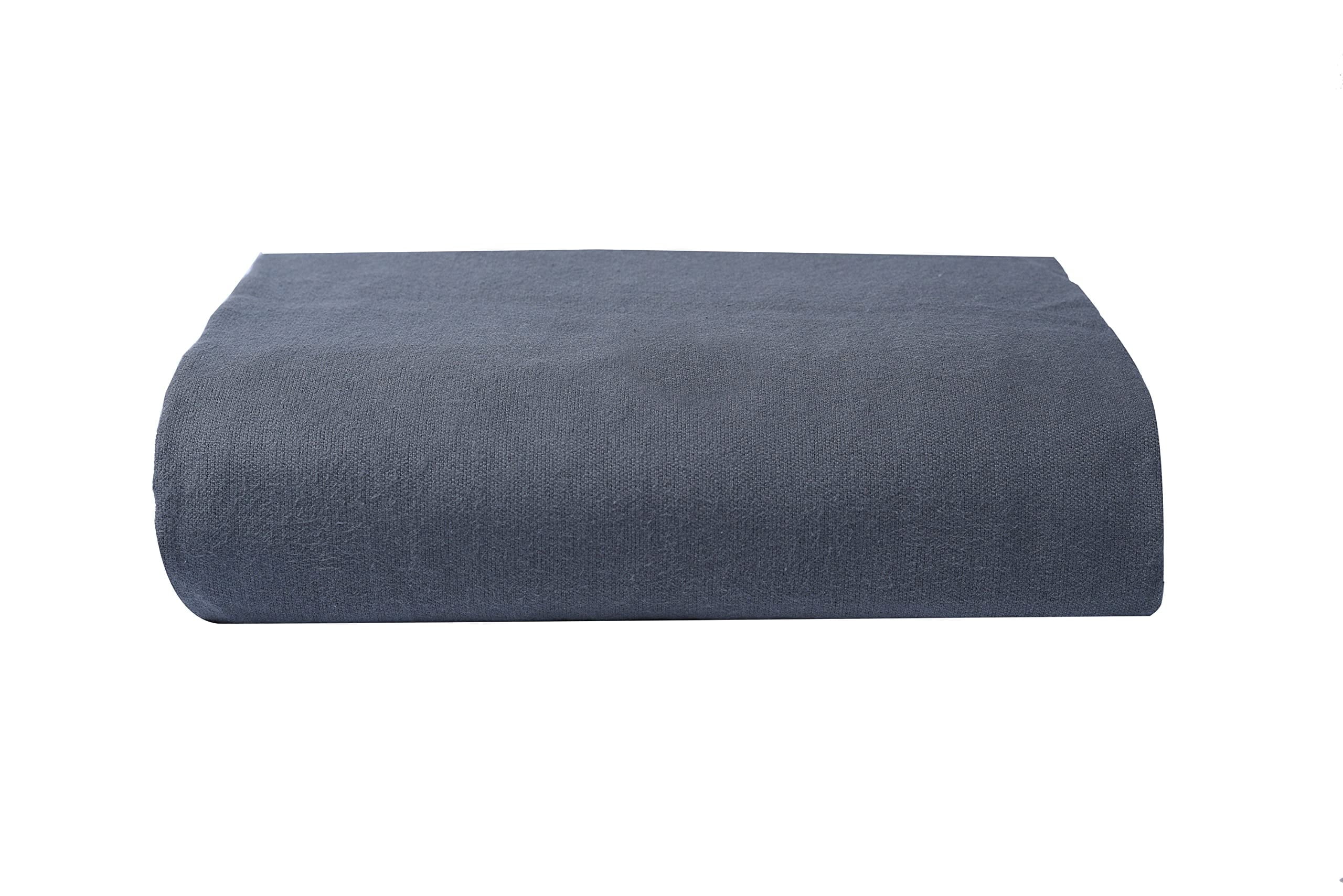 Linteum Textile Cotton Blended Hospital Patient Bath Blanket, Bed Bath Sheet, Queen Blanket