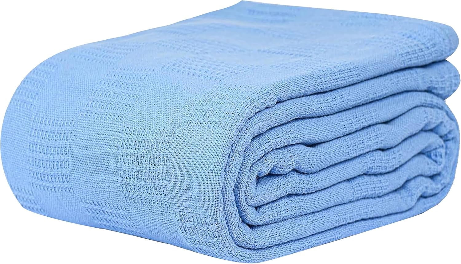 Linteum Thermodecke 100% Baumwolle – 167x228 Cm, Offenzellig, Atmungsaktiv, 1,1 Kg, Weiß, Für Krankenhaus & Zuhause