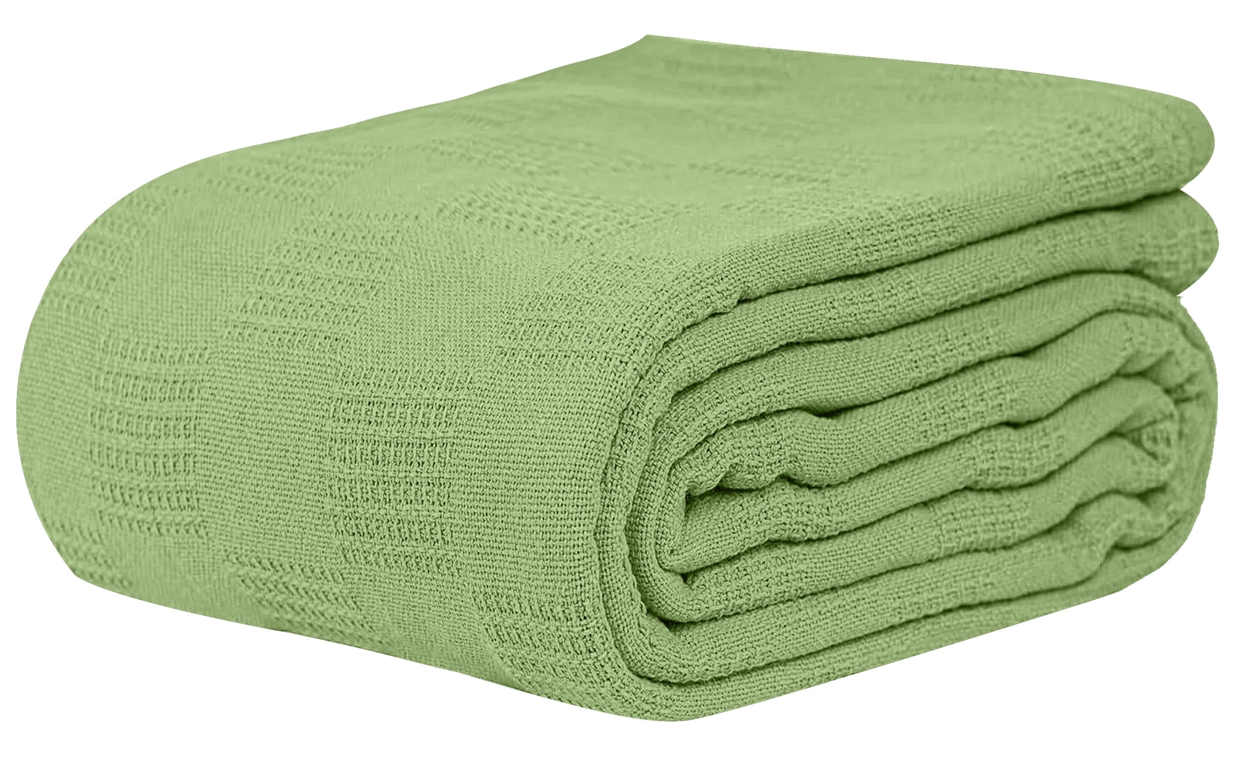 Linteum Textile 100% Cotton Hospital Thermal Blanket, Snagless