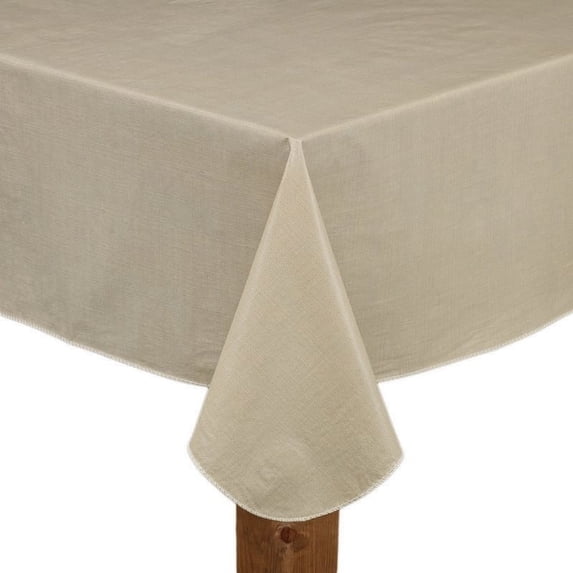 Lintex Linens Café Deauville Vinyl Table Cloth Grey 60x104 Rectangle