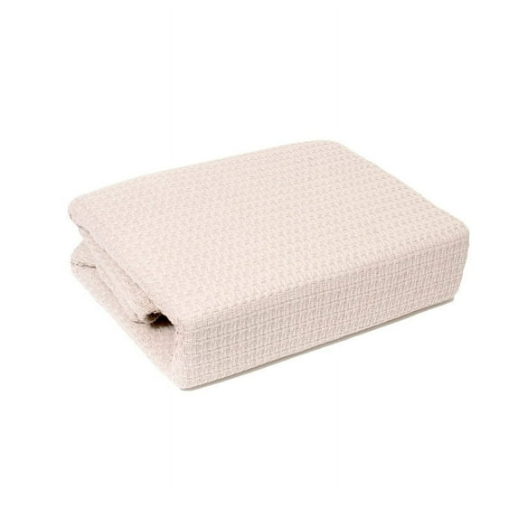 Lintex Linens Marquis 100% Cotton Blanket Full/Queen - Ivory