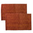 thumbnail image 1 of Lintex Trends Collection Two Tone Woven Placemat 100% Cotton 10" x 19" 4 Pack, 1 of 1