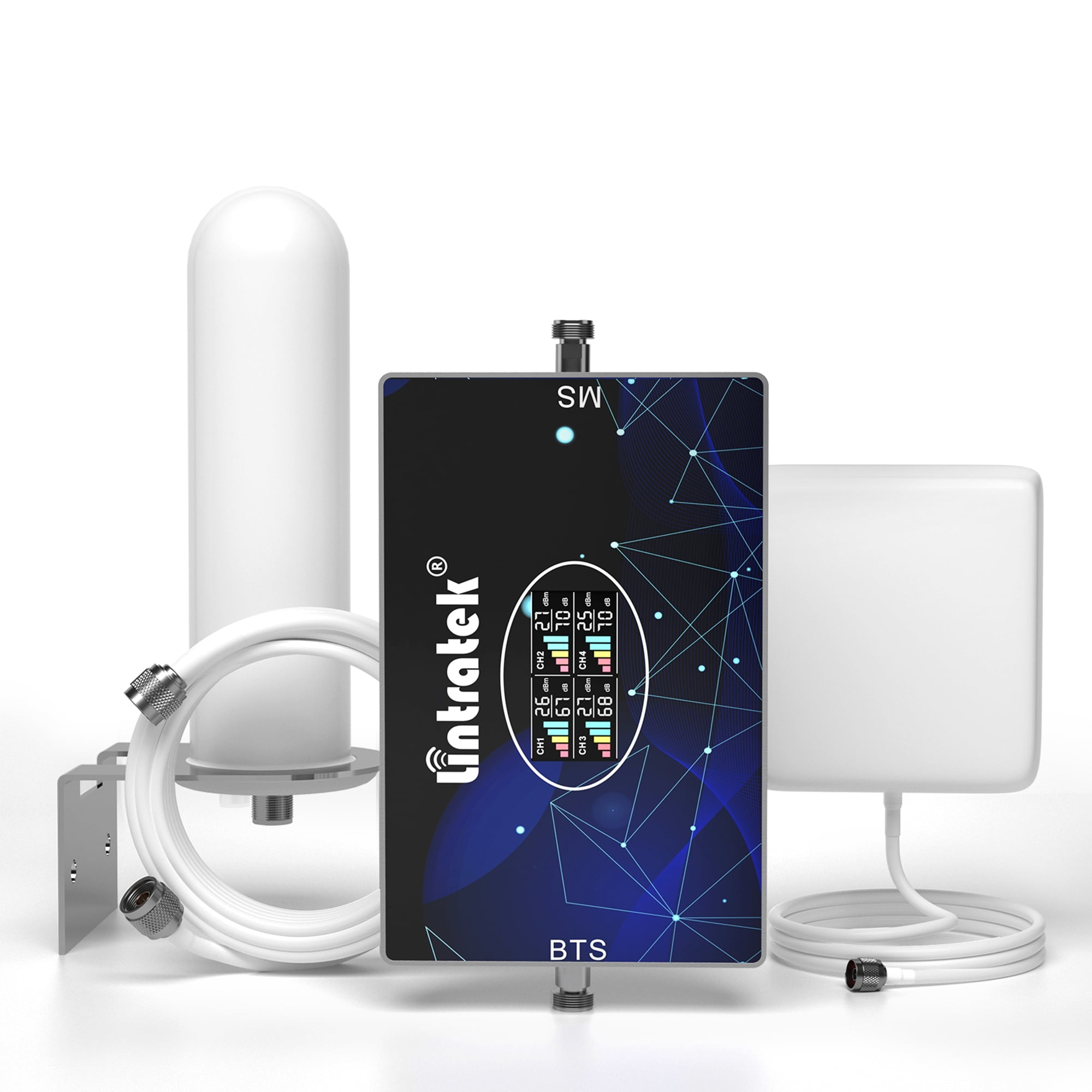 Lintratek Cell Phone Signal Booster for Home, Band 2/4/5/12/17