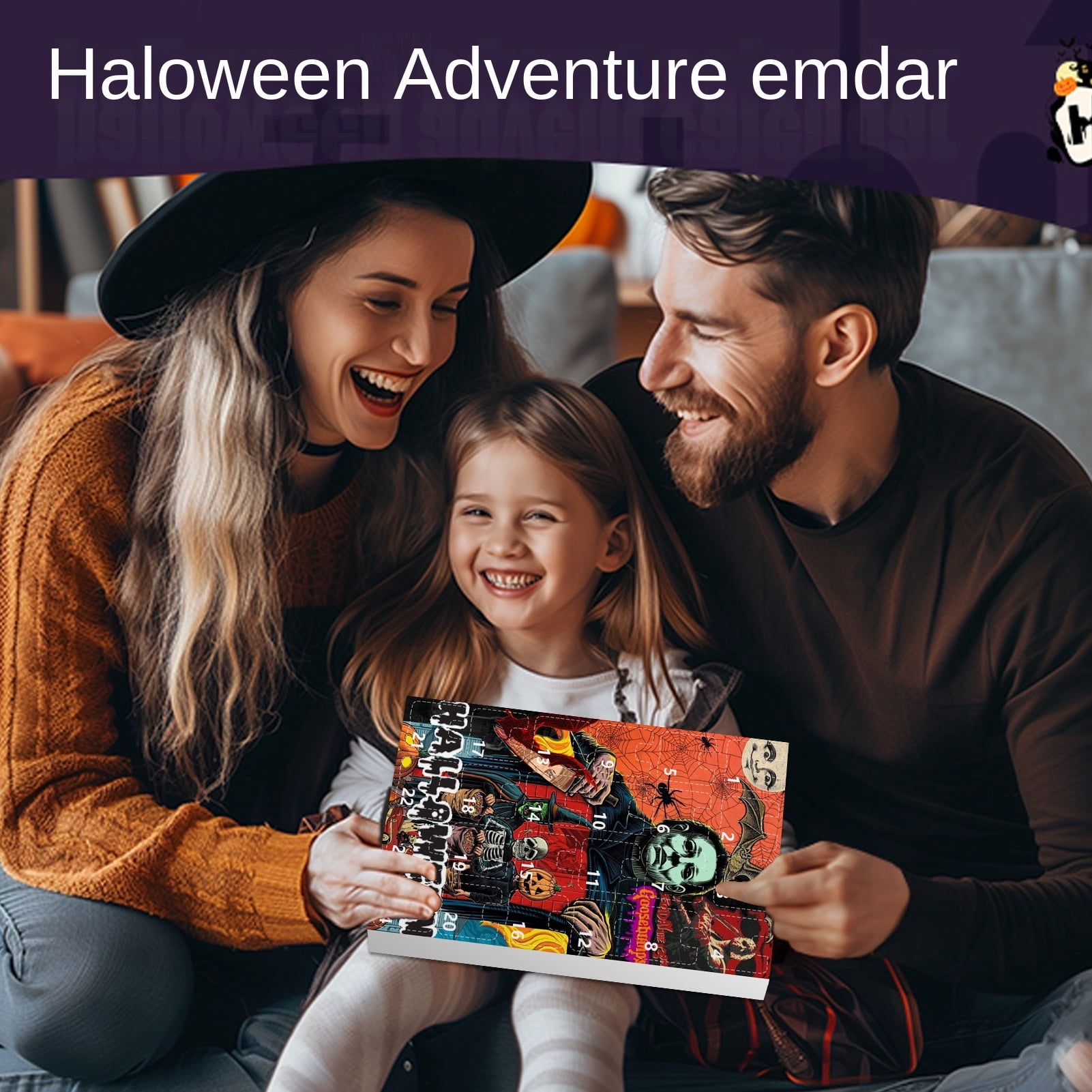 Linu Shoe Charm Advent Calendar 2024 Cartoon Horror Shoe Charm Glow linu-shoe-charm-advent-calendar-2024-cartoon-horror-shoe-charm-glow