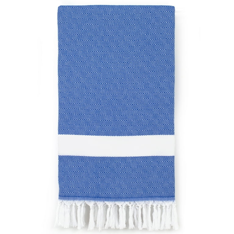 Zebrine Turkish Bath Towel, Travel Peshtemal / Sarong Cotton