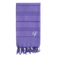 thumbnail image 1 of Linum Home 100% Turkish Summer Fun Monogrammed Pestemal Beach Towel, 1 of 2