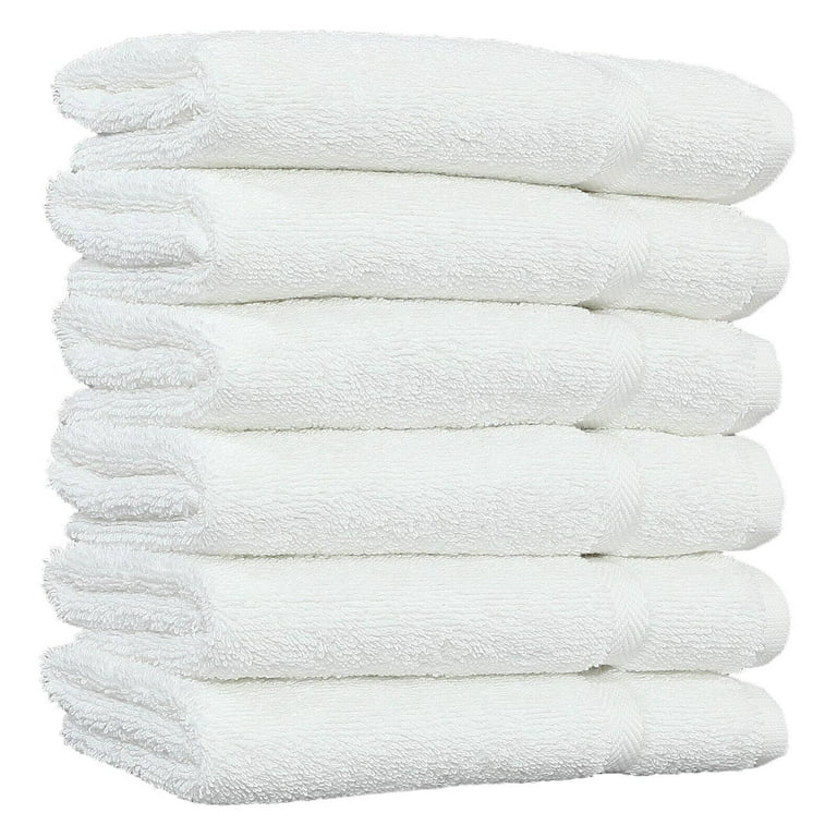 Linum Home Textiles Cream Set of 2 Turkish Cotton Denzi Bath Towels