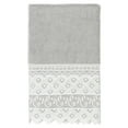 thumbnail image 1 of Linum Home Textiles 100% Turkish Cotton Aiden White Lace Embellished Hand Towel, 1 of 2