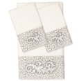 thumbnail image 1 of Linum Home Textiles 100% Turkish Cotton April 3PC Embellished Towel Set, 1 of 3