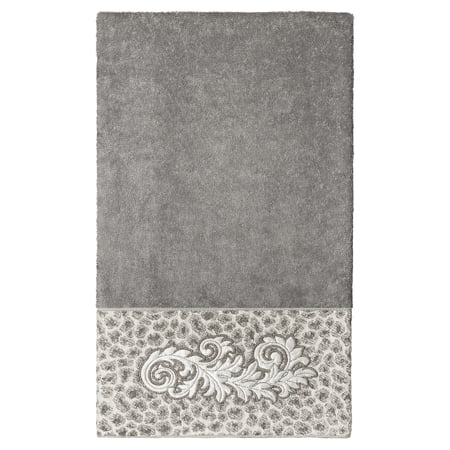 Linum Home Textiles 100% Turkish Cotton April Embellished Bath Towel