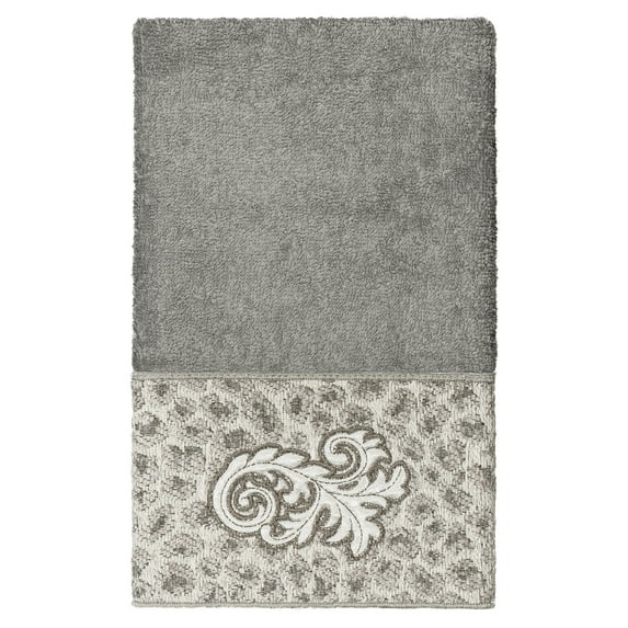Linum Home Textiles 100% Turkish Cotton April Embellished Hand Towel