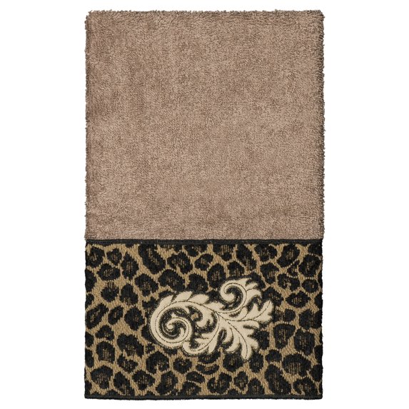 Linum Home Textiles 100% Turkish Cotton April Embellished Hand Towel
