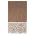 thumbnail image 1 of Linum Home Textiles 100% Turkish Cotton Arian Cream Lace Embellished Bath Towel, 1 of 2