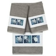 thumbnail image 1 of Linum Home Textiles 100% Turkish Cotton Ava 3PC Embellished Towel Set, 1 of 3
