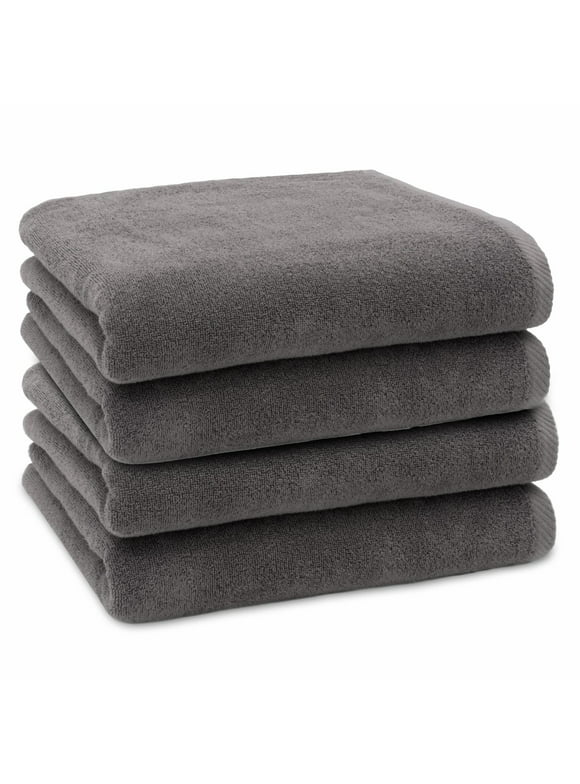 Linum Home Textiles 100% Turkish Cotton Ediree Bath Towels Set of 4