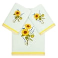 thumbnail image 1 of Linum Home Textiles 100% Turkish Cotton Girasol 3PC Embellished Towel Set, Light Blue, 1 of 6
