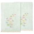 thumbnail image 1 of Linum Home Textiles 100% Turkish Cotton Mariposa 2PC Embellished Bath Towel Set, 1 of 3