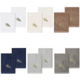 thumbnail image 1 of Linum Home Textiles 100% Turkish Cotton Pierre 2PC Embellished Washcloth Set, 1 of 3