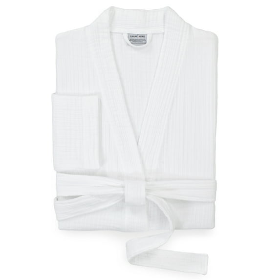 Linum Home Textiles 100% Turkish Cotton Smyrna Hotel/Spa Luxury Robe
