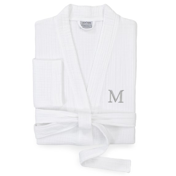 Linum Home Textiles 100% Turkish Cotton Smyrna Personalized Hotel/Spa Luxury Robes
