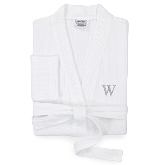 Linum Home Textiles 100% Turkish Cotton Smyrna Personalized Hotel/Spa Luxury Robes