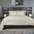 thumbnail image 1 of Linum Home Textiles 1800 TC Brushed Microfiber Sheet Set with 4 Line Embroidery, 1 of 11
