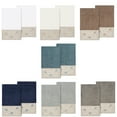 thumbnail image 1 of Linum Home Textiles 2 Piece Texture/Embroidery Turkish Cotton Bath Towel, 27" x 54", Off-White, 1 of 3