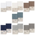 thumbnail image 1 of Linum Home Textiles 2 Piece Texture/Embroidery Turkish Cotton Hand Towel, 16" x 30", Off-White, 1 of 3
