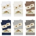 thumbnail image 1 of Linum Home Textiles 3-Pieces Nature Turkish Cotton Embellished Towel Set, 27" x 54", Gray, 1 of 3