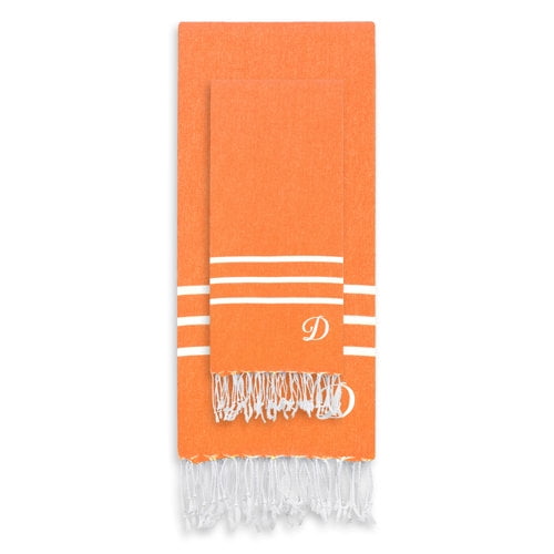Linum Home Textiles Alara Turkish Pestemal 2 Piece Towel Set