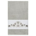 thumbnail image 1 of Linum Home Textiles Bella Embellished Bath Towel Color: Light Gray Size: 4PC SET, 1 of 9