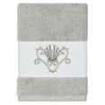 thumbnail image 1 of Linum Home Textiles Bella Embellished Turkish Cotton Washcloth, 1 of 2
