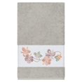 thumbnail image 1 of Linum Home Textiles Turkish Cotton Caroline Embellished Bath Towel Set Color: Light Gray Size: 4PC SET, 1 of 2