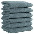 thumbnail image 1 of Linum Home Textiles Cotton Hand Towels, Blue(6 Pieces), 1 of 4