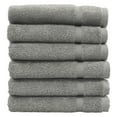 thumbnail image 1 of Linum Home Textiles Cotton Hand Towels , Gray(6 Pieces), 1 of 5