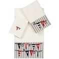 thumbnail image 1 of Linum Home Textiles Ethan 3 Piece Embellished Towel Set, 1 of 5